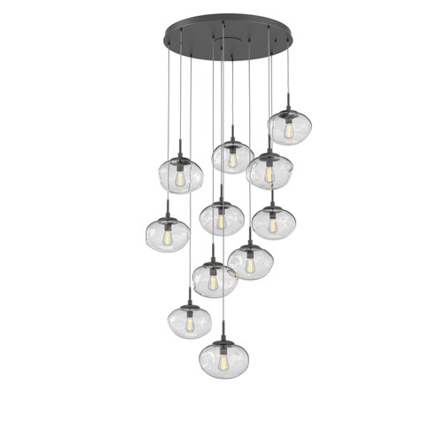Nebula 11 Light Pendant in Graphite (404|CHB0064-11-GP-C-C01-E2)
