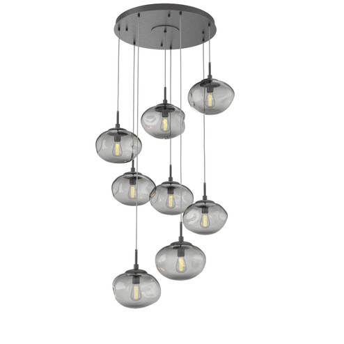 Nova Eight Light Pendant in Graphite (404|CHB0064-08-GP-S-C01-E2)