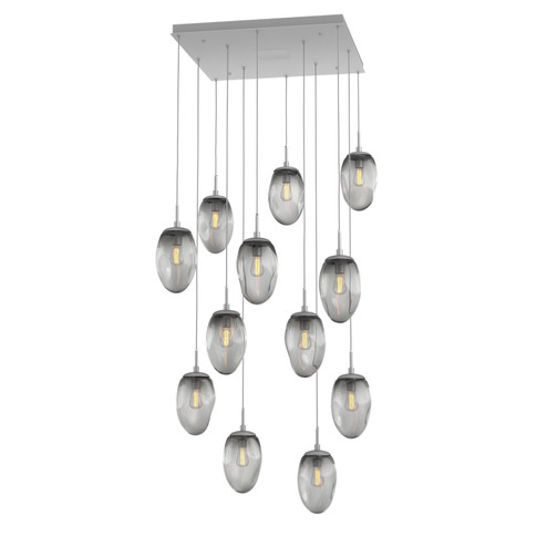 Meteo 12 Light Pendant in Classic Silver (404|CHB0063-12-CS-S-C01-E2)