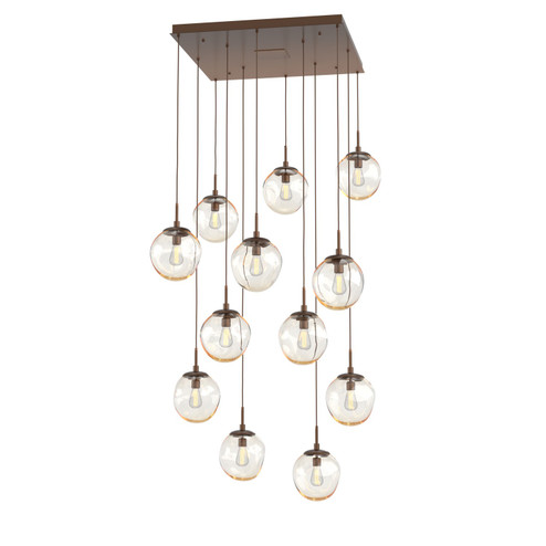 Aster 12 Light Pendant in Burnished Bronze (404|CHB0062-12-BB-A-C01-E2)
