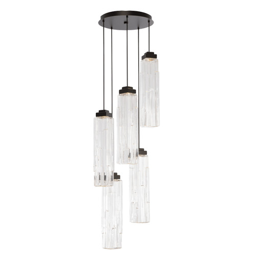 Ledgestone LED Pendant in Classic Silver (404|CHB0056-05-CS-LC-C01-L3)