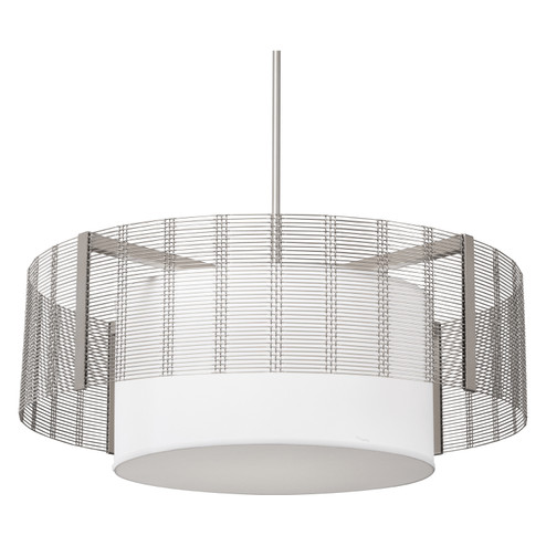 Downtown Mesh Four Light Pendant in Classic Silver (404|CHB0020-38-CS-F-001-E2)