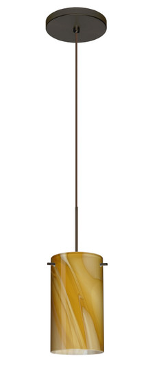 Stilo One Light Pendant in Bronze (74|1XT-4404HN-LED-BR)
