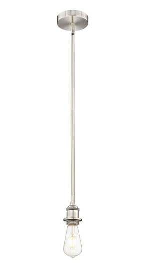 Edison LED Mini Pendant in Satin Nickel (405|616-1S-SN-LED)