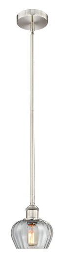 Edison One Light Mini Pendant in Brushed Satin Nickel (405|616-1S-SN-G92)
