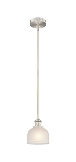 Edison One Light Mini Pendant in Brushed Satin Nickel (405|616-1S-SN-G411)