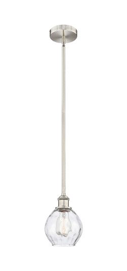Edison One Light Mini Pendant in Brushed Satin Nickel (405|616-1S-SN-G362)
