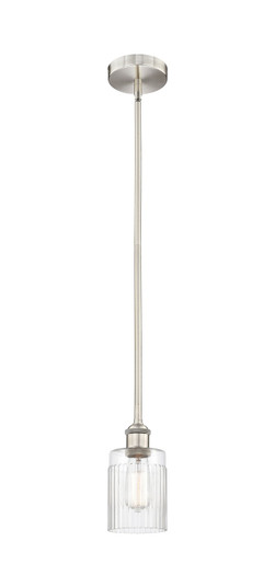 Edison One Light Mini Pendant in Brushed Satin Nickel (405|616-1S-SN-G342)