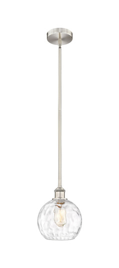 Edison One Light Mini Pendant in Brushed Satin Nickel (405|616-1S-SN-G1215-8)