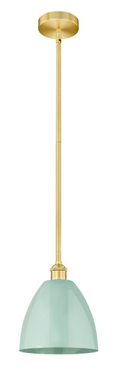 Edison One Light Mini Pendant in Satin Gold (405|616-1S-SG-MBD-9-SF)