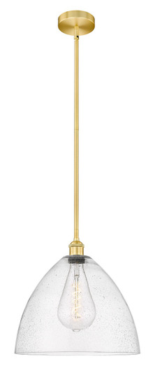 Edison One Light Pendant in Satin Gold (405|616-1S-SG-GBD-164)