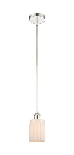 Edison One Light Mini Pendant in Polished Nickel (405|616-1S-PN-G341)