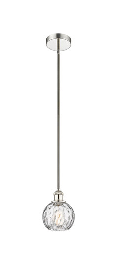 Edison One Light Mini Pendant in Polished Nickel (405|616-1S-PN-G1215-6) Edison One Light Mini Pendant in Polished Nickel (405|616-1S-PN-G1215-6)