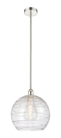 Edison One Light Pendant in Polished Nickel (405|616-1S-PN-G1213-14)