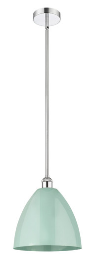 Edison One Light Mini Pendant in Polished Chrome (405|616-1S-PC-MBD-12-SF)