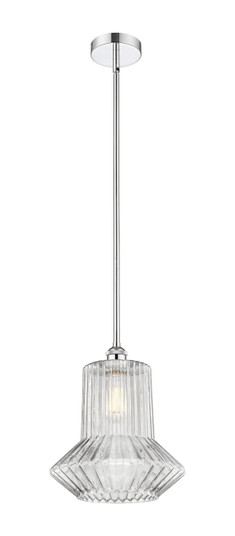 Edison One Light Mini Pendant in Polished Chrome (405|616-1S-PC-G212)