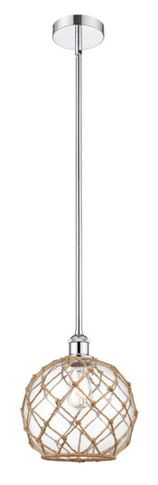 Edison One Light Mini Pendant in Polished Chrome (405|616-1S-PC-G122-10RB)