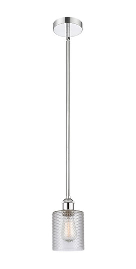 Edison One Light Mini Pendant in Polished Chrome (405|616-1S-PC-G112)