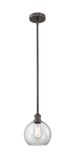 Edison One Light Mini Pendant in Oil Rubbed Bronze (405|616-1S-OB-G122-8)