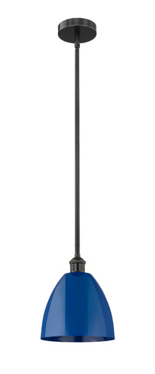 Edison One Light Mini Pendant in Matte Black (405|616-1S-BK-MBD-9-BL)