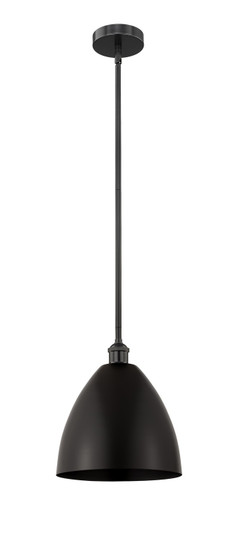 Edison One Light Mini Pendant in Matte Black (405|616-1S-BK-MBD-12-BK)