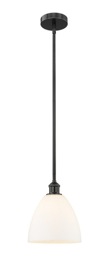 Edison One Light Mini Pendant in Matte Black (405|616-1S-BK-GBD-91)