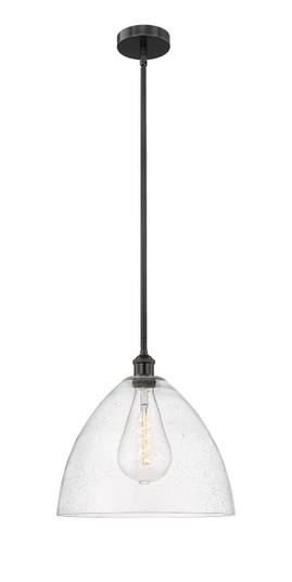 Edison One Light Pendant in Matte Black (405|616-1S-BK-GBD-164)