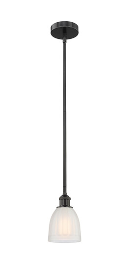 Edison One Light Mini Pendant in Matte Black (405|616-1S-BK-G441)
