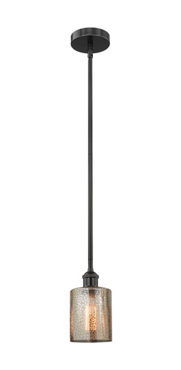 Edison One Light Mini Pendant in Matte Black (405|616-1S-BK-G116)