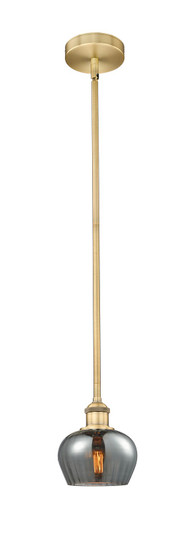 Edison One Light Mini Pendant in Brushed Brass (405|616-1S-BB-G93)