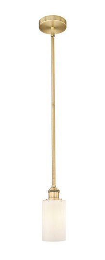 Edison One Light Mini Pendant in Brushed Brass (405|616-1S-BB-G801) Edison One Light Mini Pendant in Brushed Brass (405|616-1S-BB-G801)