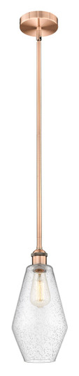 Edison One Light Mini Pendant in Antique Copper (405|616-1S-AC-G654-7)