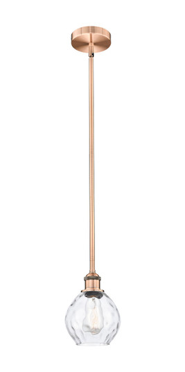 Edison One Light Mini Pendant in Antique Copper (405|616-1S-AC-G362)