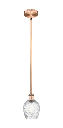 Edison One Light Mini Pendant in Antique Copper (405|616-1S-AC-G292)