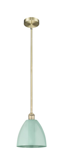 Edison One Light Mini Pendant in Antique Brass (405|616-1S-AB-MBD-9-SF)