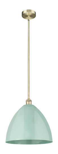 Edison One Light Mini Pendant in Antique Brass (405|616-1S-AB-MBD-16-SF)