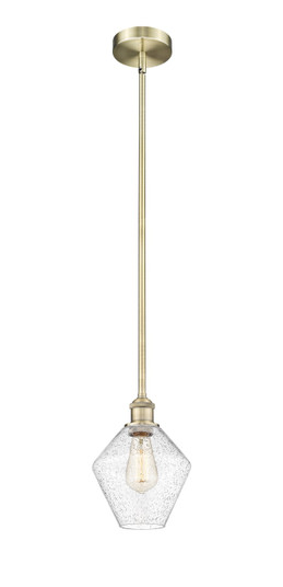 Edison One Light Mini Pendant in Antique Brass (405|616-1S-AB-G654-8)