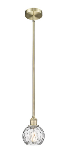 Edison One Light Mini Pendant in Antique Brass (405|616-1S-AB-G1215-6)