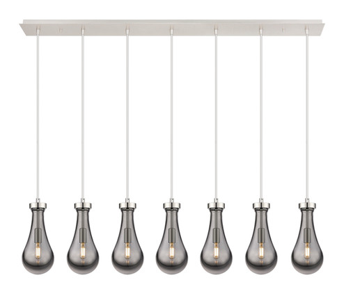 Downtown Urban LED Linear Pendant in Polished Nickel (405|127-451-1P-PN-G451-5SM)