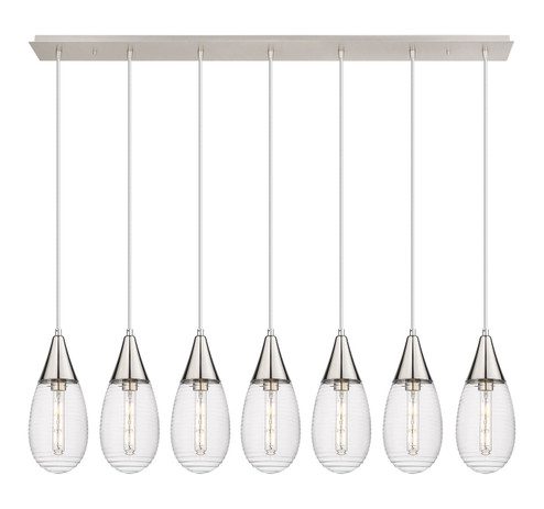 Downtown Urban LED Linear Pendant in Polished Nickel (405|127-450-1P-PN-G450-6SCL)
