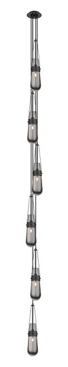 Downtown Urban LED Pendant in Matte Black (405|106-452-1P-BK-G452-4SM)