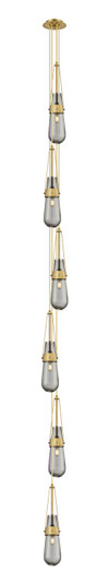 Downtown Urban LED Pendant in Brushed Brass (405|106-452-1P-BB-G452-4SM)
