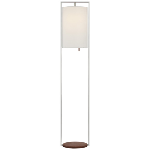 Zenz LED Floor Lamp in Polished Nickel and Walnut (268|RB 1130PN/W-L)