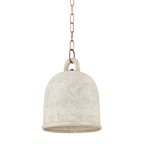 Relic One Light Pendant in Patina Brass (67|F2712-PBR/CRE)