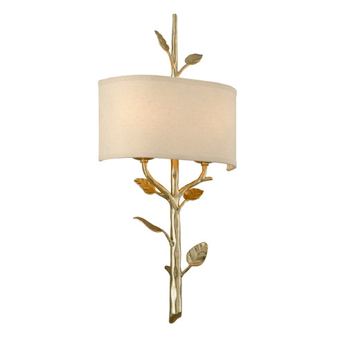 Almont Two Light Wall Sconce in Gold Leaf (67|B7172-GL)