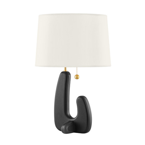 Regina One Light Table Lamp in Aged Brass (428|HL818201-AGB)