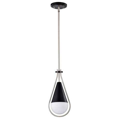 Admiral One Light Pendant in Matte Black (72|60-7912)