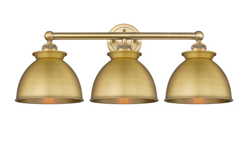 Edison Three Light Bath Vanity in Brushed Brass (405|616-3W-BB-M14-BB)
