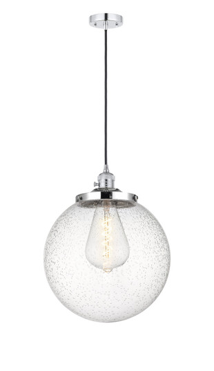 Franklin Restoration One Light Mini Pendant in Polished Chrome (405|201CSW-PC-G204-14)