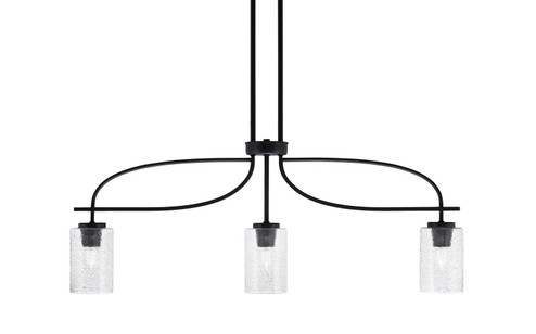Cavella Three Light Island Pendant in Matte Black (200|3936-MB-3002) Cavella Three Light Island Pendant in Matte Black (200|3936-MB-3002)